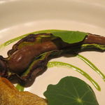 Fujiya 1935 - 子持ち鮎と万願寺唐辛子2