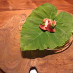 Fujiya 1935 - 羽曳野のイチジクとルバーブのソース1