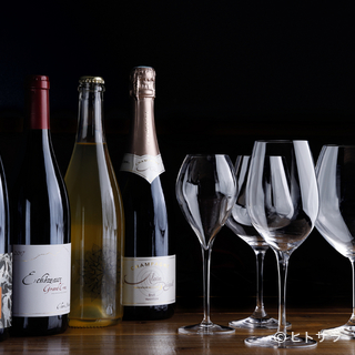 Restaurant Pétillant - グラスワインは銘柄を固定せず、料理に合わせてチョイス