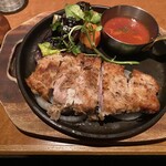 Kusaki Marino - お肉あつぎり、しっかりと火が通っていて、食べ応えあります。