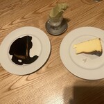 Santo Bevitore - チーズケーキとプリントジェラート