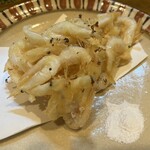 小料理屋 ぐり - 白えびのかきあげ