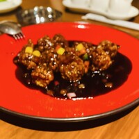 中国料理 「王朝」 ヒルトン東京 - 黒豚の黒酢酢豚