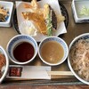 めん房つるつる - 【’23.8】天婦羅おろしそばと名物ソースカツ丼　1580えん