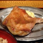 和風味処 鬼太郎 - 「鬼から定食」のからあげ