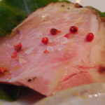 Italian cafe Radice - 自家製というローストボーク★岩塩とピンクペッパーがアクセント◎