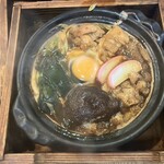 山長 本店 - 煮込みうどん 味噌  ミックストッピング