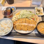 Supotto Shokudou - 特リブロースかつ定食1600円