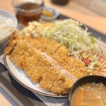 Supotto Shokudou - 特リブロースかつ定食1600円