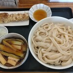 駕籠休み - なす汁うどん（並）¥780/税込 ＋ ちくわ天 ¥130/税込