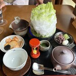 茶フェ ちゃきち - 抹茶のかき氷と煎茶