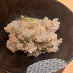 焼鳥 山もと - ミノサンドご飯