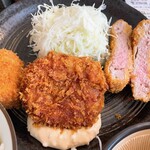 とんかつ＆エビフライ 囲炉裏 - 