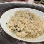 焼肉おしわら 雅 - 鮑粥