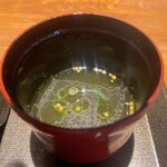 野乃鳥 日本橋 - スープ