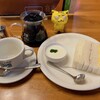 Dafune Kohikan - 季節のコーヒー　サーバー　650円(税込)+サンドイッチセット(無料サービス)