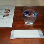 キッチン ブルー グローブ - テーブルセット