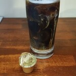 キッチン ブルー グローブ - みるくを入れます