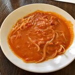 ル・カフェ・ドゥブルベ - オーロラソースのパスタ ランチ　900円