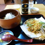 丸屋 - 2013, Sep 冷汁風野菜かきあげ