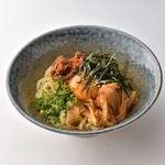 Spicy tandan Mazesoba (Soupless noodles)