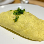 洋食 おがた - オムライス（デミグラスソース・ハーフ）