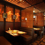 野の葡萄 - ゆっくりお食事ができます。