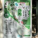 こもれび - 井の頭自然文化園、本園マップ