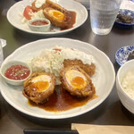 洋食 小林 - スコッチエッグ