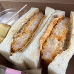 YES!!カツサンド - エビカツサンド