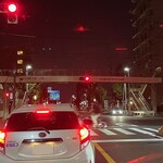 はなさき家 - 歩道橋に企業名が！？①