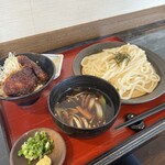 Tenko - うどんつけ麺とミニ味噌カツ丼