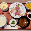 ふくなが亭 - 料理写真:刺身盛合わせ　茶碗蒸しセット