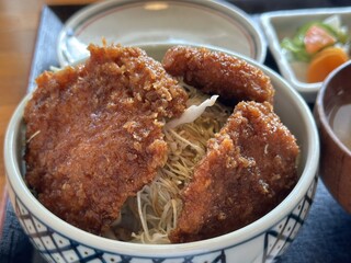 くいものや ラ・ネージュ - ヒレソースカツ丼