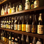 時分時 - 日本酒、焼酎と充実の品ぞろえ