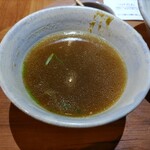 ジャパニーズ ラーメン 五感 - スープ割 ♪