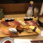 Maguro Ichidai - 魚河岸大漁盛り、1,900円。