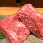Grilled Kobe beef A5 class ichibone