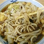 翁そば - 濃いつゆの旨さも絶品！