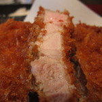 とんかつ マンジェ - 日向あじ豚(アップ)