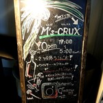 M’s－CRUX - 19:00～5:00