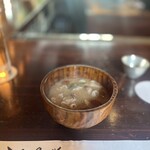 たでの葉 - ツキノワグマと猪のお椀