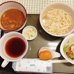 手打ちうどんぐう手 - 料理写真:冷しうどん+Wつゆセット