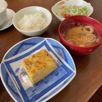 Hatagono Kokoro Hashimotoya - ご飯、お味噌汁、玉子焼き
