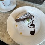 トラットリア セレーノ - カプリ島のチョコレートケーキ