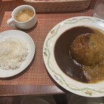 グリル マルヨシ - ロールキャベツ定食
