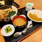 Tempounoyu - ビビンバ丼とお子様カレー