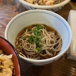 そば処 鐘庵 - 冷やし蕎麦ハーフ