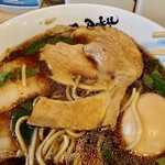 麺屋 丈六 - 薄い方の大判チャーシュー