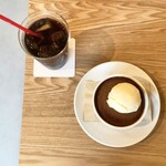 ALDO - フォンダン・ショコラとアイス・コーヒー